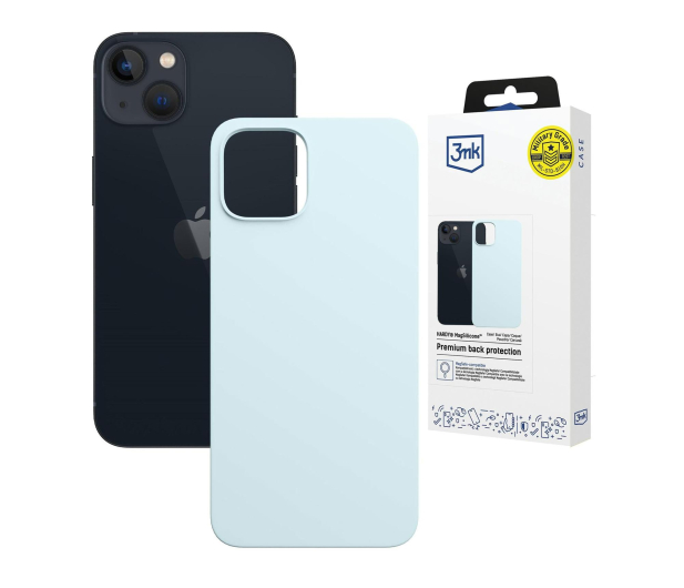 3mk Hardy MagSilicone Sierra Blue do iPhone 14 Plus - 1344435 - zdjęcie